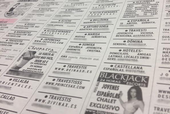 O PP evita que se retiren as axudas para medios con anuncios de prostitución