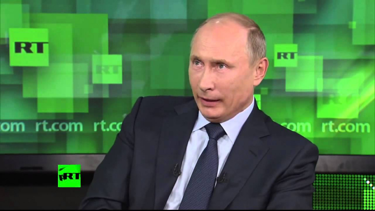 Una entrevista a Putin en Russia Today en 2013
