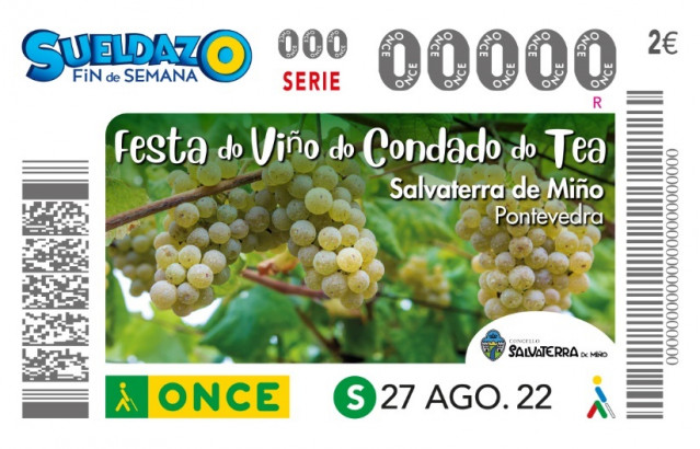 Cupón perteneciente al pasado sorteo del Sueldazo Fin de Semana