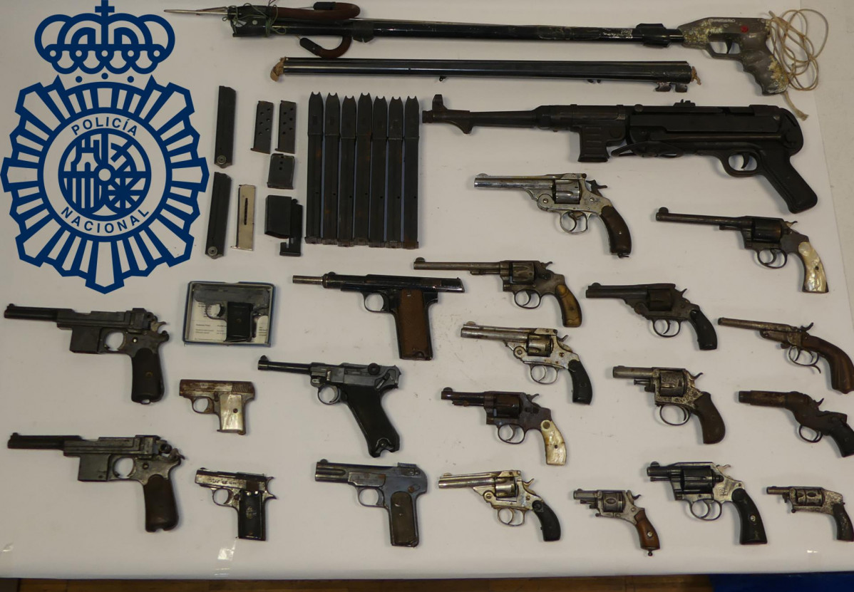 Policia nacional armas