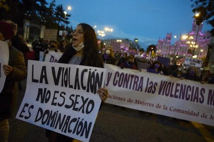 Protesta violación no es no