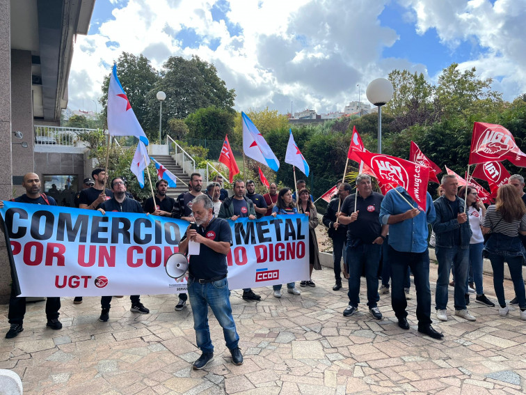 Los trabajadores del metal vuelven a la calle en Vigo para tratar desbloquear la negociación del convenio