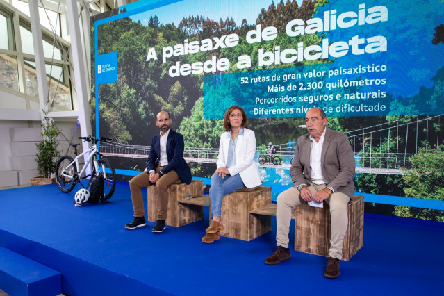A Conselleira De Medio Ambiente, Territorio E Vivenda, Ángeles Vázquez, Presentará O Visor A Paisaxe De Galicia Desde A Bicicleta.      Foto Xoán Crespo