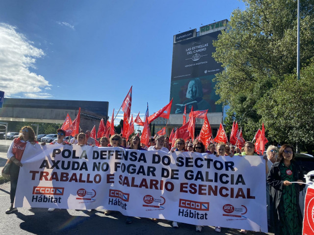 Manifestación del servicio de ayuda en el hogar