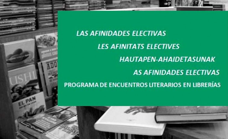 Siete librerías gallegas acogen en septiembre y octubre encuentros entre escritores del programa 'Afinidades electivas'