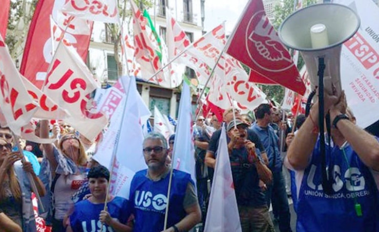 Sindicatos llaman a 100.000 vigilantes a una manifestación multitudinaria el 23 de septiembre