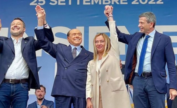 Europa expectante ante la posible victoria electoral de la ultraderecha en Italia