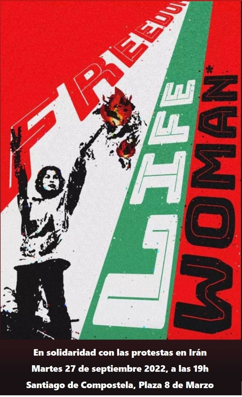 Concentra apoio pobo iranu00ed