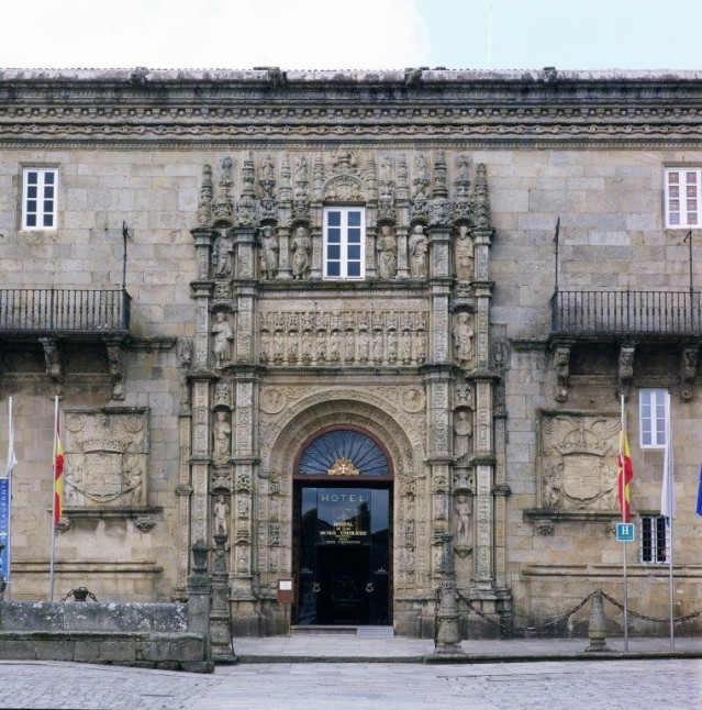 Archivo - Imagen del Parador de Santiago de Compostela