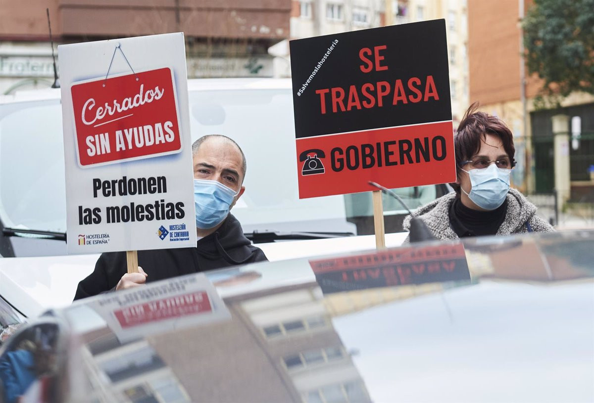 Protestas hosteleros