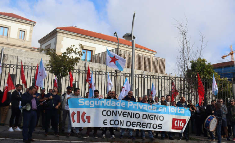 La CIG vuelve a convocar a los trabajadores de la Seguridad Privada a una nueva “marcha por la dignidad”