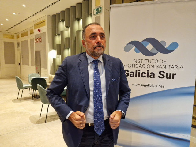 Julio García Comesaña en Vigo este lunes.
