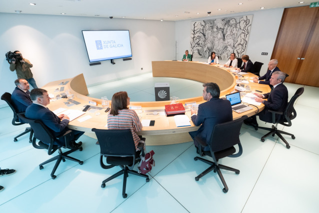 Reunión del Gobierno gallego.