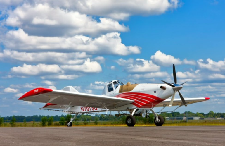 Imagen de archivo de la avioneta antincendios en una foto de la CRTVG