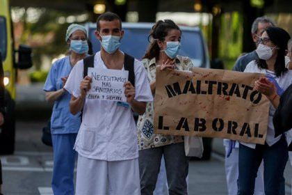 Protesta sanitarios