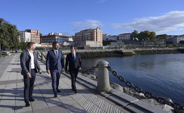 La plataforma flotante de O Parrota incrementará la oferta deportiva en A Coruña a partir de 2024
