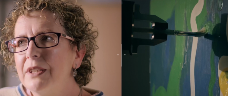 Las emociones de las enfermas de cáncer, transformadas en cuadros que se mostrarán en una exposición en el CHUS de Santiago