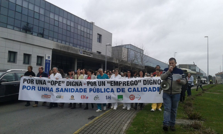 A sanidade galega toma as rúas esixindo persoal