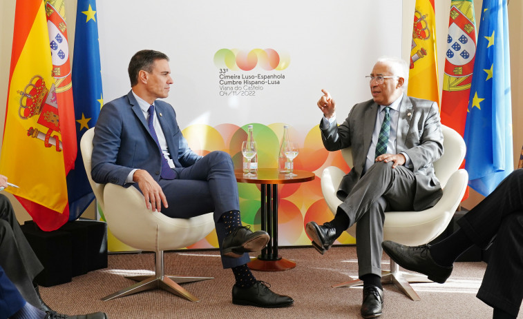 Sánchez subraya su compromiso con conexiones ferroviarias con Portugal