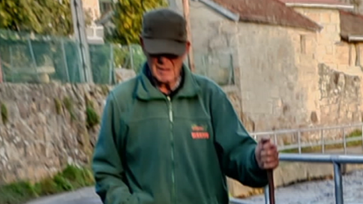 Delfín, el anciano desaparecido en Vilar de Barrio, encontrado en buen estado cerca de su casa