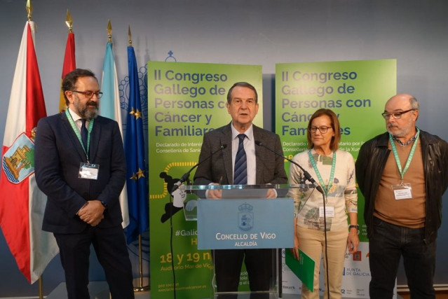 El alcalde de Vigo, Abel Caballero, en la presentación del evento.