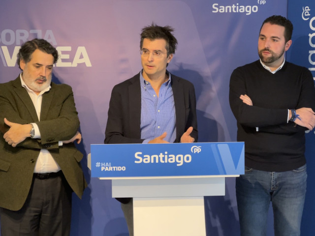 Verea, en rueda de prensa.