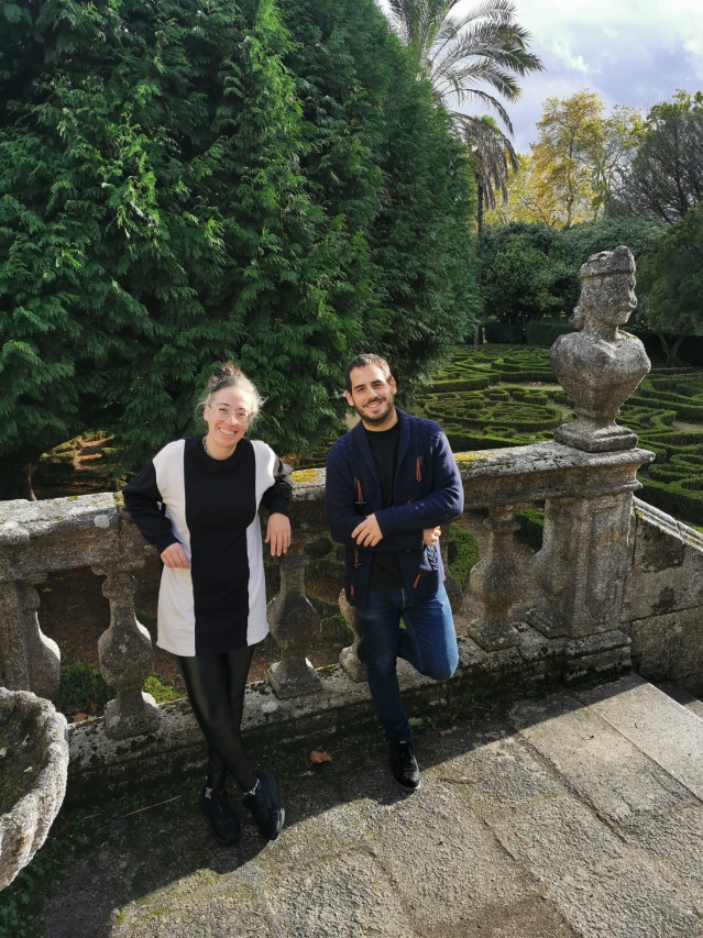 El artista Mario Cortizo