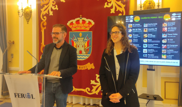 Una veintena de locales de hostelería de Ferrol participan estos días en un concurso de tapas a un precio de tres euros