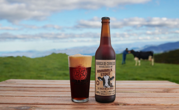 Ahora hasta las vacas hacen cerveza: Estrella Galicia presenta Milk Stout, elaborada junto con granjas gallegas