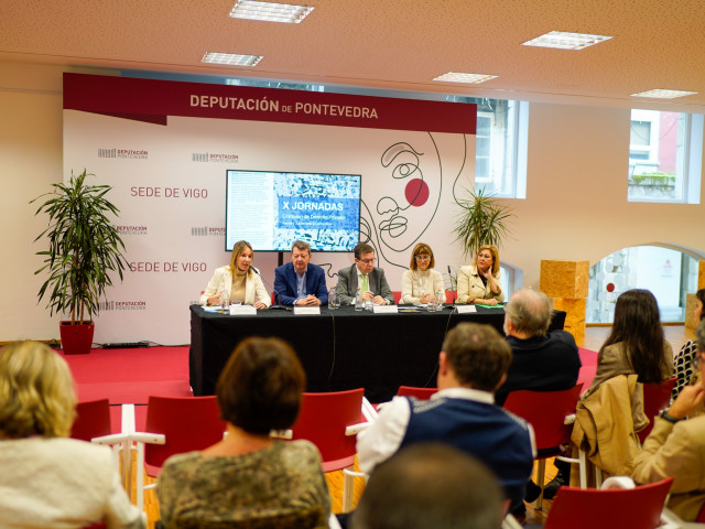 Fernández-Tapias condena los ataques a los jueces en la apertura de las Jornadas de Derecho Privado en Vigo.
