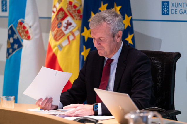 Rueda preside el Consello de la Xunta.