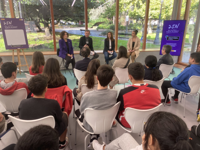 Acto de la Delegación del Gobierno con motivo del 25N