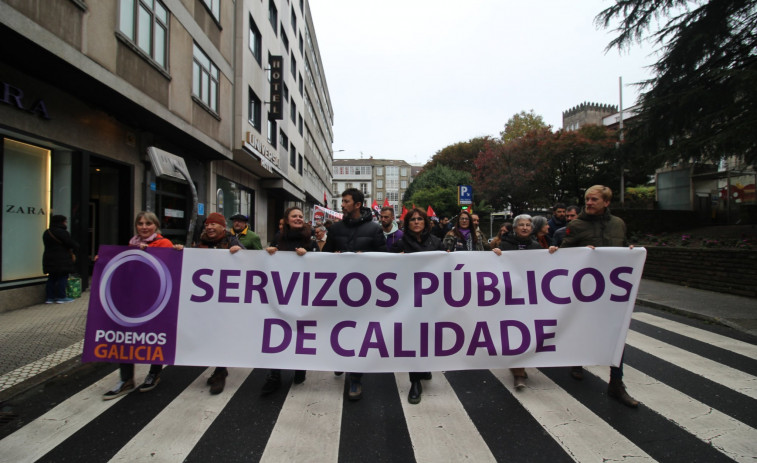 Así son los competidores por liderar Podemos Galicia: Gómez Reino, Rexurdir Podemos y Renova Podemos