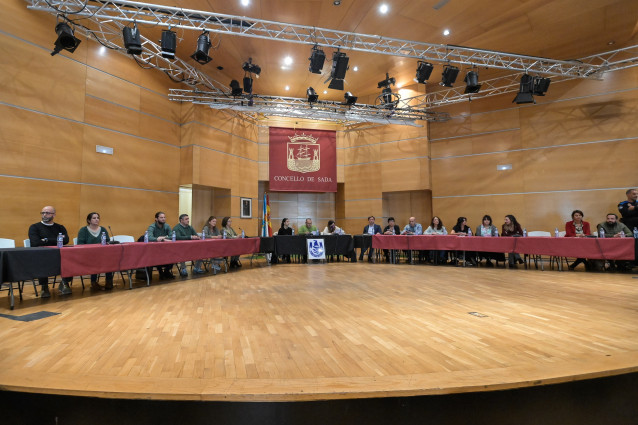 Archivo - Pleno de la moción de censura en Sada (A Coruña)