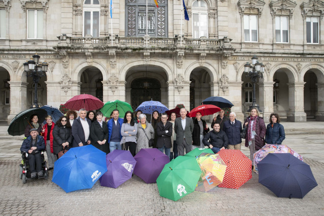 Presentación de una campaña de apoyo a las personas con diversidad funcional