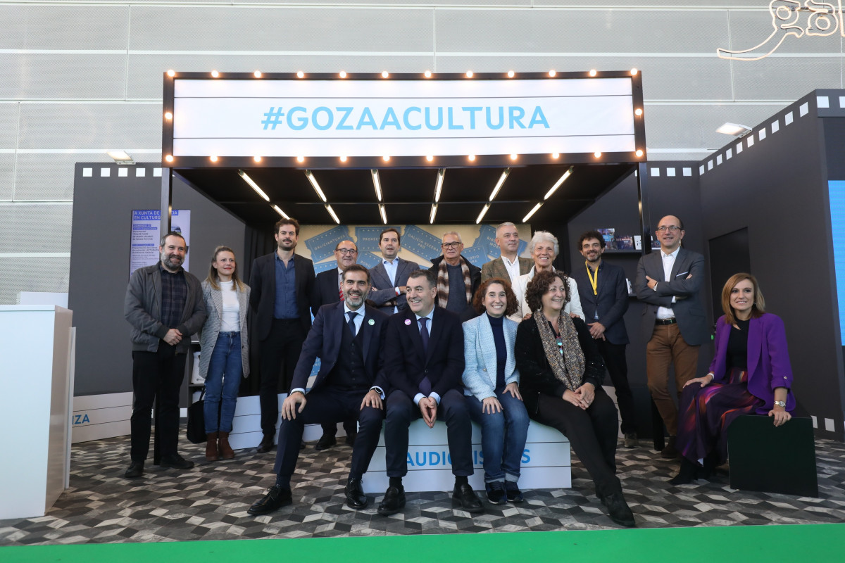 El conselleiro de Cultura, Educación, FP e Universidades, Román Rodríguez, en la 15ª edición de Culturgal.