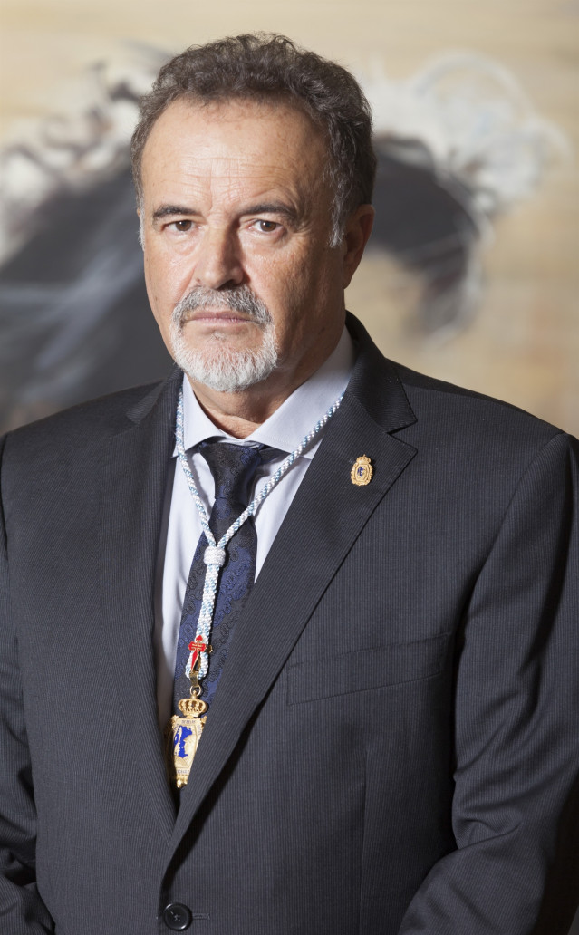 Archivo - Manuel Quintana Martelo, presidente de la Real Academia Galega de Belas Artes.