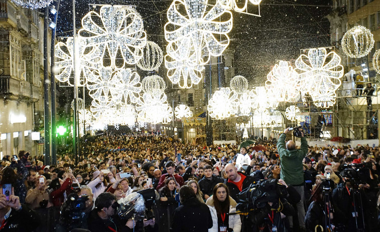 Una agrupación vecinal de Vigo inicia una recaudación de fondos para denunciar el ruido de las fiestas navideñas