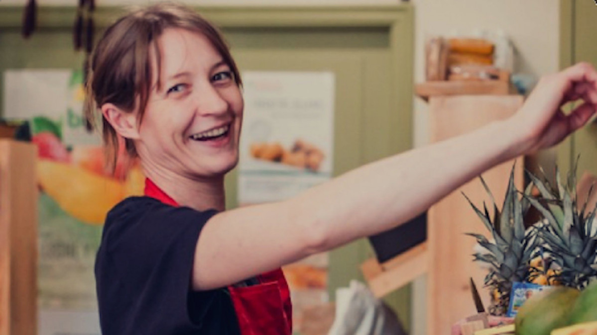 Cristina Cabo Buju00e1n en una foto del Foro Feminista de Lugo
