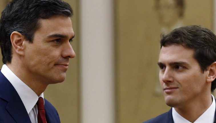 PSOE y Ciudadanos convocan a todos los partidos, incluido el PP