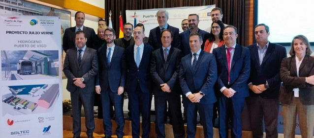 El proyecto de estación de hidrógeno del Puerto de Vigo recibe 2,4 millones de fondos europeos.
