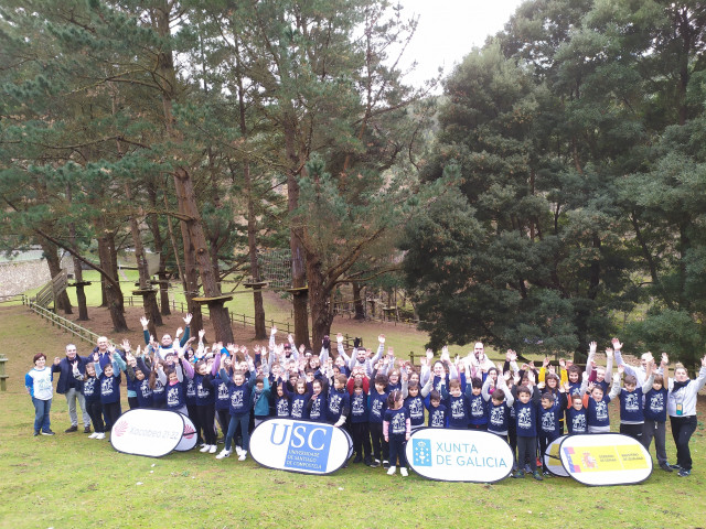 Participantes en el programa Corresponsables de la USC.