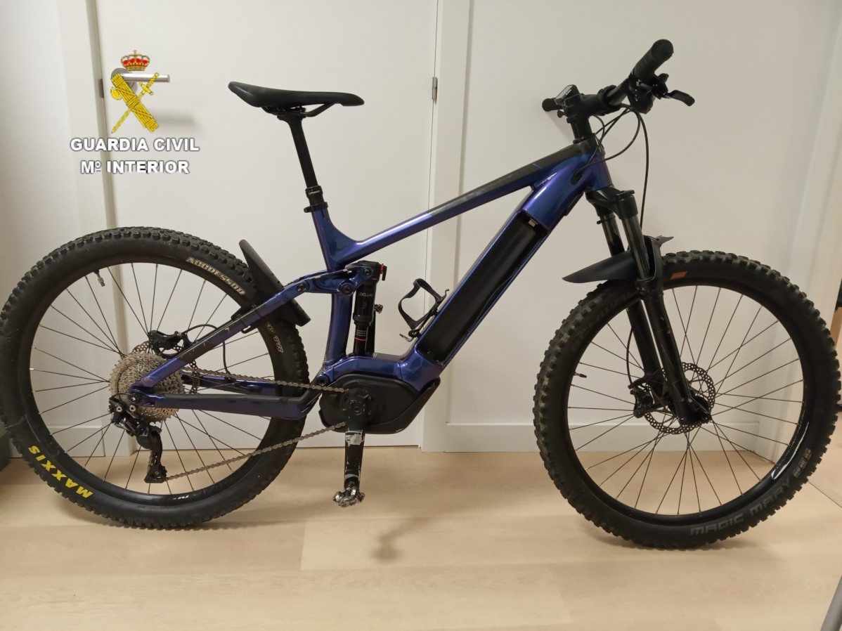 Bicicleta eléctrica robada en Noia (A Coruña).