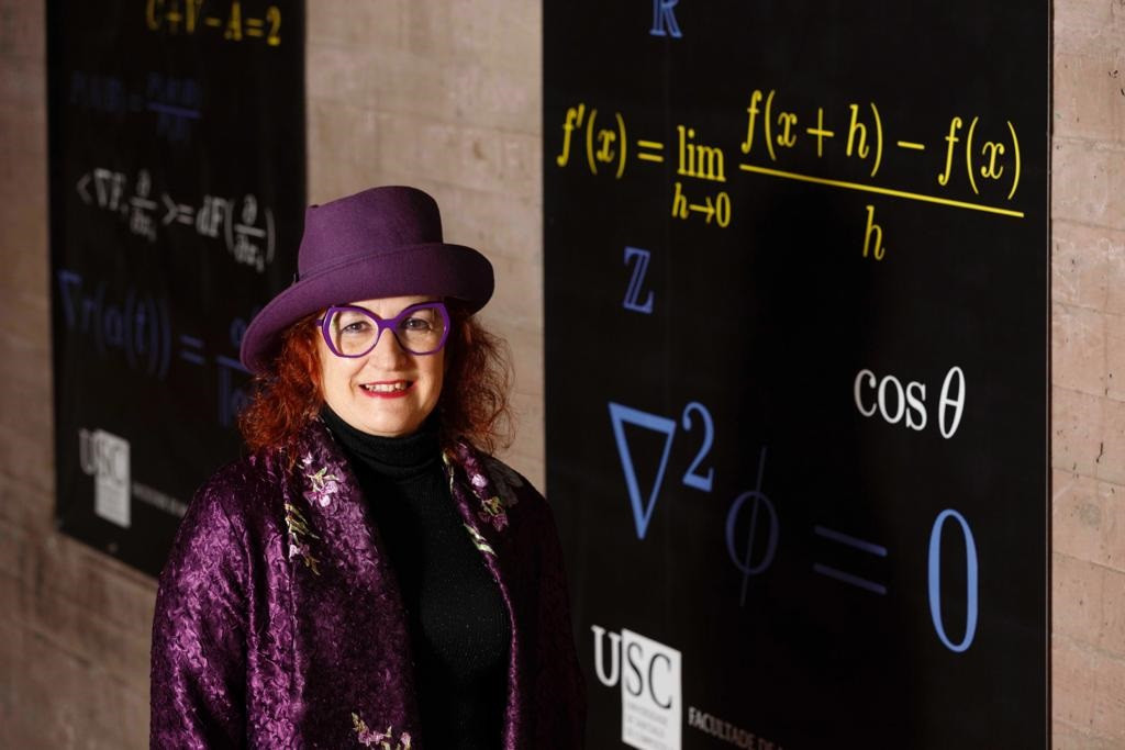 La matemática ourensana María Elena Vázquez Cendón
