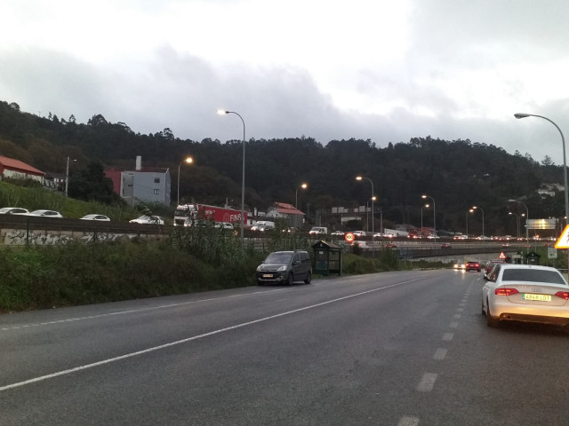 Imagen de las retenciones en la AP-9.