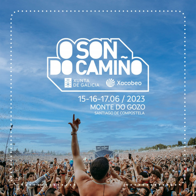 Cartel que anuncia la nueva edición de O Son de Camiño 2023