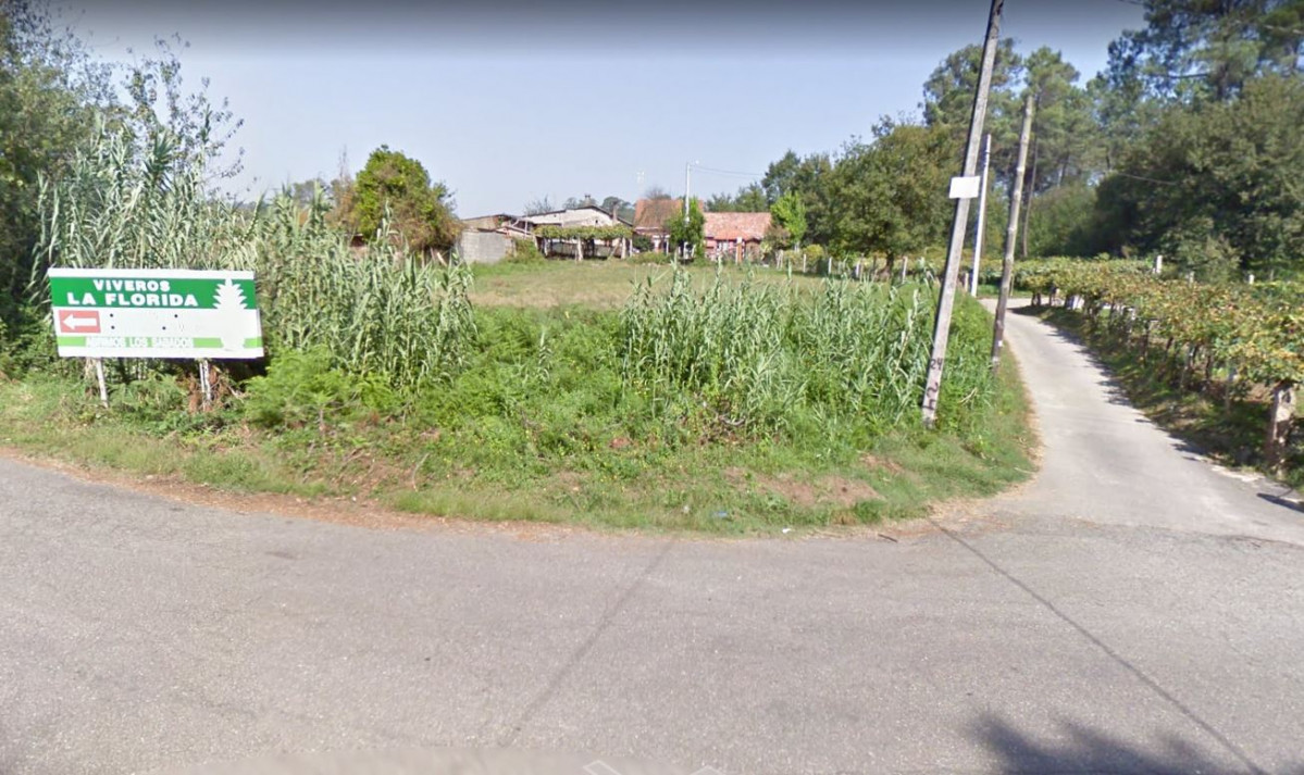 Inico de O Camiu00f1o de Agro en Mos en una imagen de Google Street View