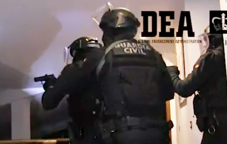 Vídeo Operación Sugar Brown: toneladas de coca, joyas, relojes de lujo y un barco registrado por un ente oficial de Angola