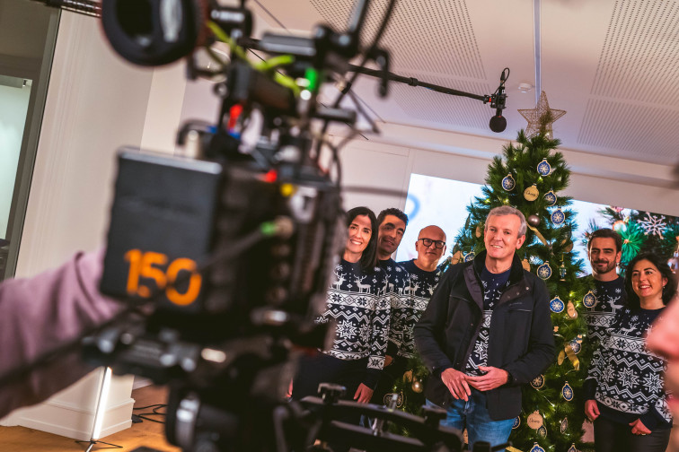 Rueda recorre Galicia en moto para recoger deseos navideños