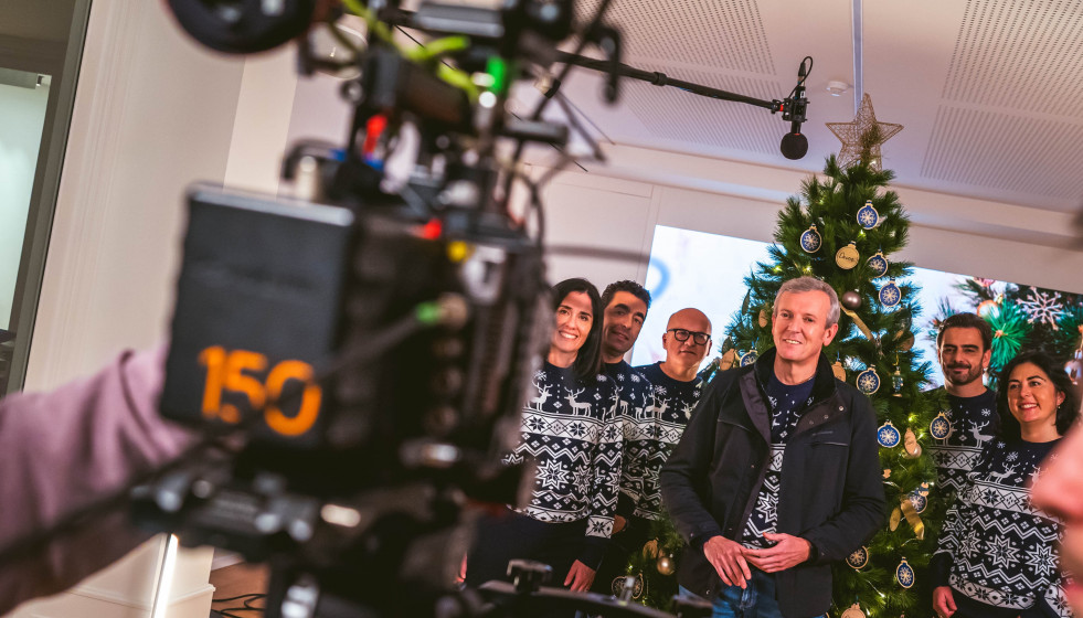 Imagen de la vídea de felicitación del PPdeG.